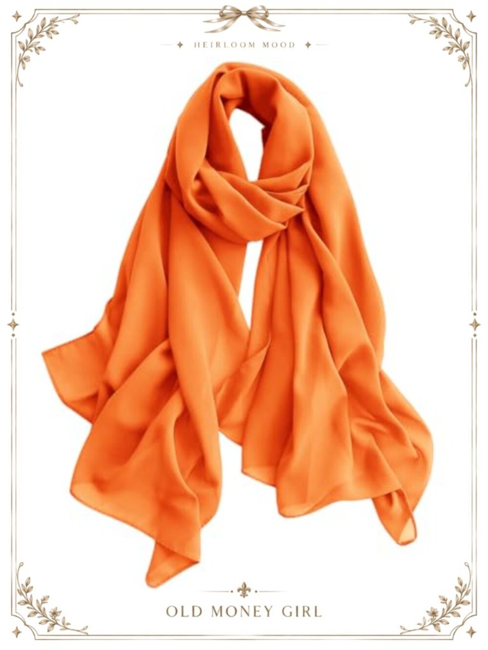 Sheer Chiffon Hijab Scarf Shawl Wrap Lightweight for Weddings
